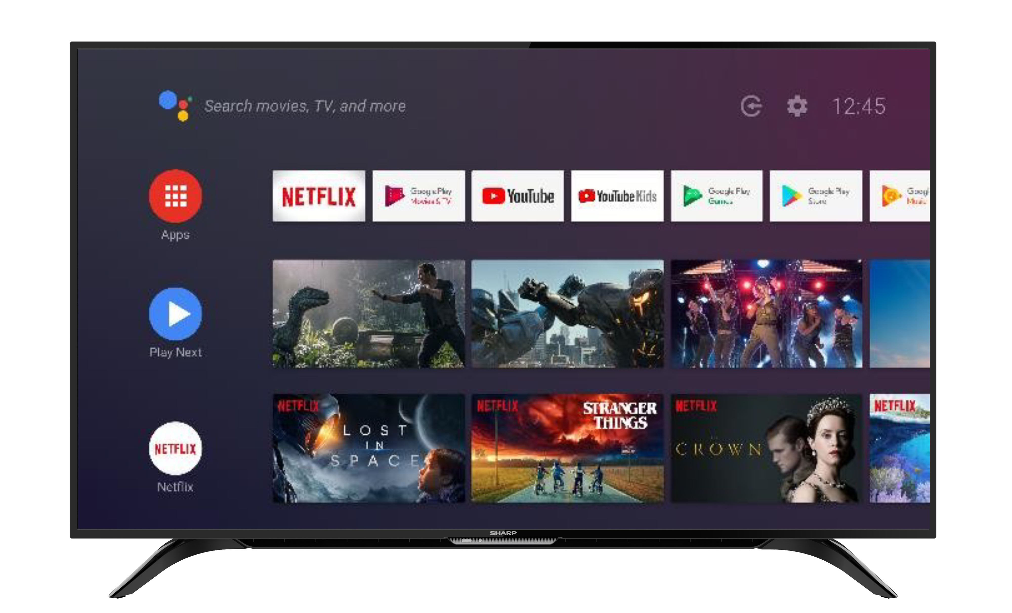 50 Inch 4K UltraHDR Android TV with Google Assistant 4TC50BK1i